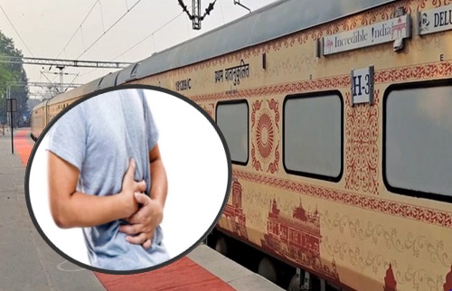 भारत गौरव ट्रेन में यात्रा कर रहे 40 यात्री फूड पॉइजनिंग के शिकार, अचानक बिगड़ी तबीयत