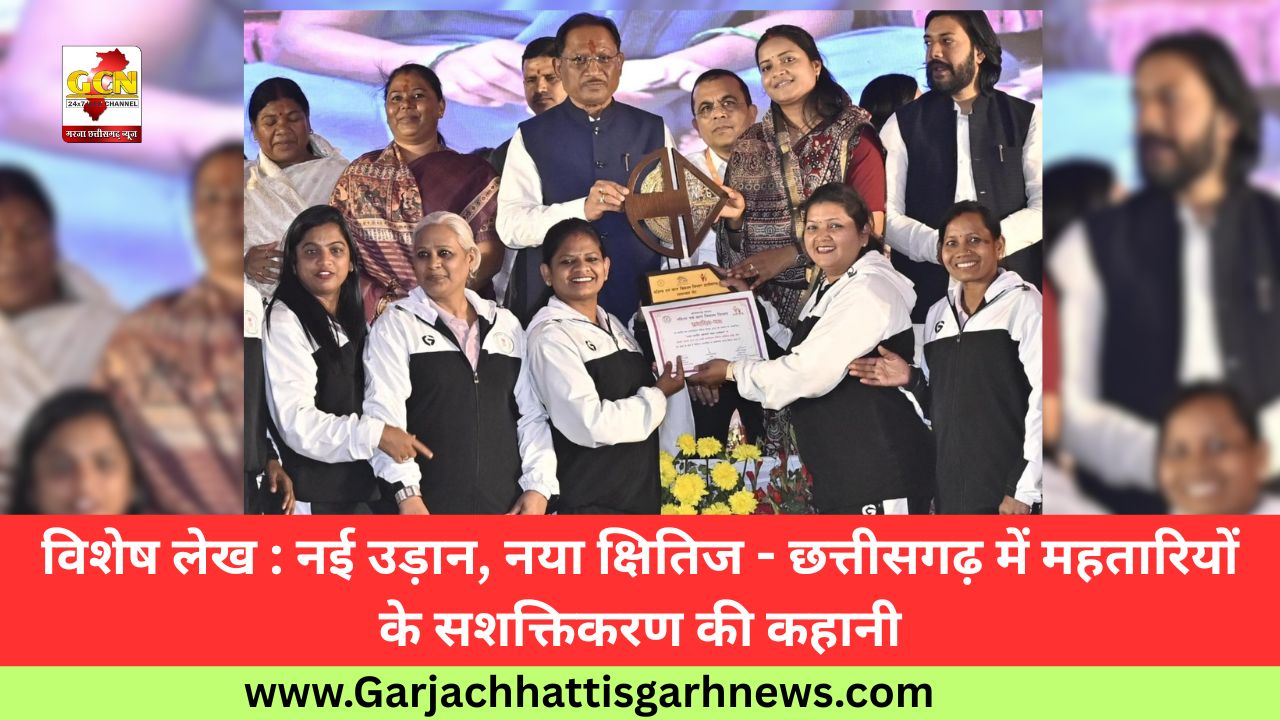 विशेष लेख : नई उड़ान, नया क्षितिज - छत्तीसगढ़ में महतारियों के सशक्तिकरण की कहानी