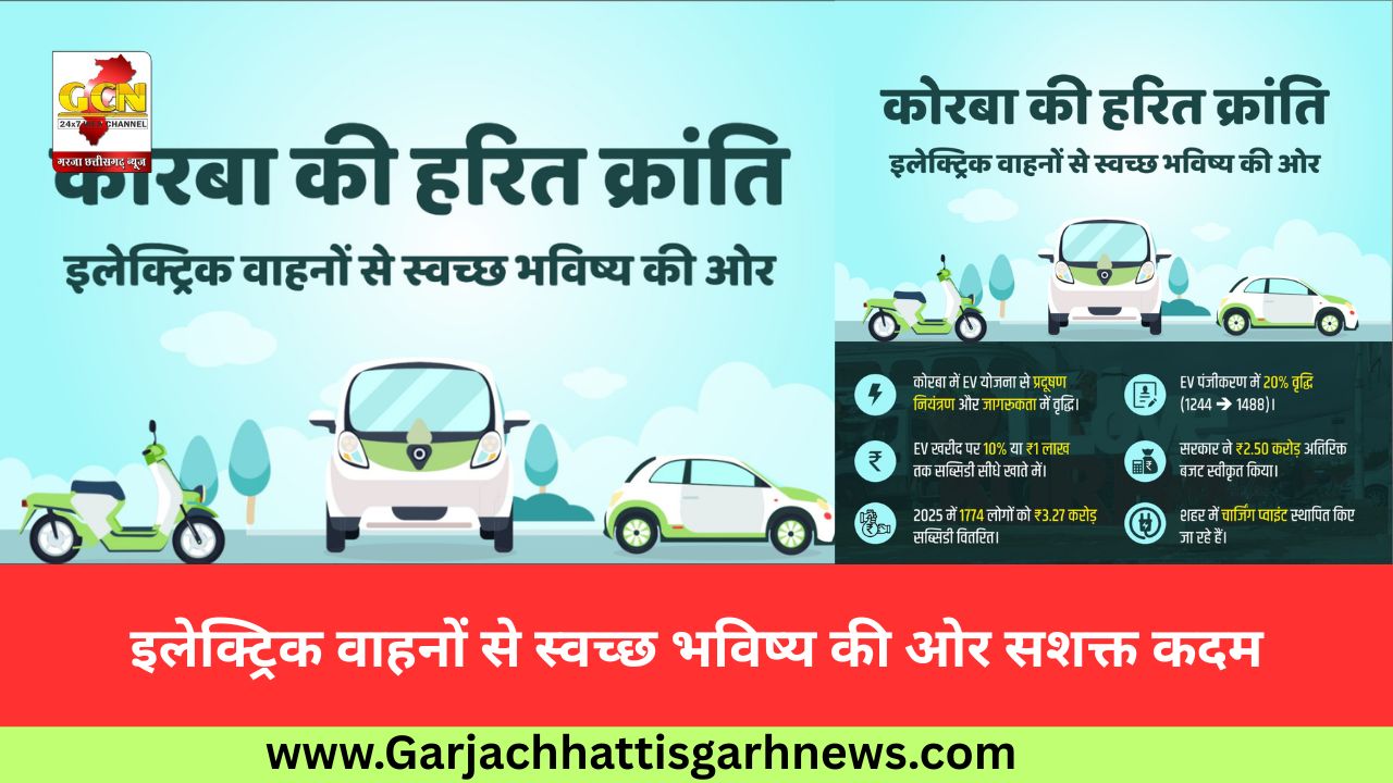 इलेक्ट्रिक वाहनों से स्वच्छ भविष्य की ओर सशक्त कदम