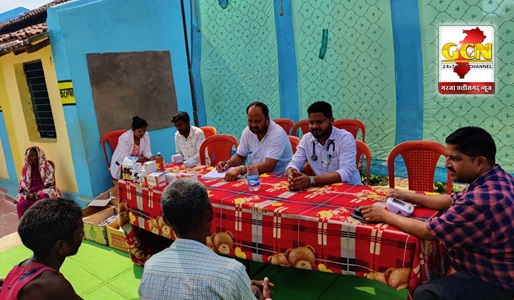 दुरूस्त क्षेत्र नवगई में स्वास्थ्य शिविर का हुआ आयोजन