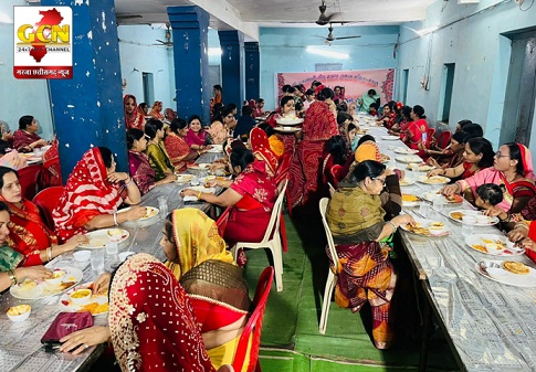 राजस्थानी गौड़ ब्राम्हण समाज महिला मंडल का तिलकुटा चौथ पर आयोजन