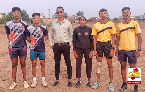 राष्ट्रीय रग्बी प्रतियोगिता पुणे महाराष्ट्र में जिले के 5 खिलाड़ी शामिल