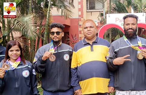 जिले के खिलाड़ियों ने नेशनल गेम्स गोवा में जीता स्वर्ण व कांस्य पदक