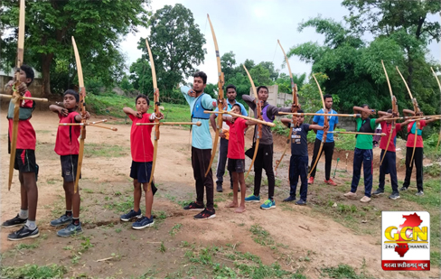 खेल अकादमी रायपुर के लिए बाल आश्रम बिहाझर बागबाहरा व खेलों इंडिया तीरंदाजी सेंटर भोरिंग से 05 खिलाड़ियों का चयन