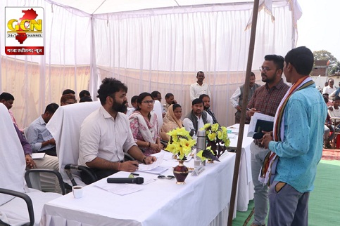 गोविंदपुर में ’’जिला स्तरीय जनसमस्या निवारण शिविर’’ का हुआ आयोजन