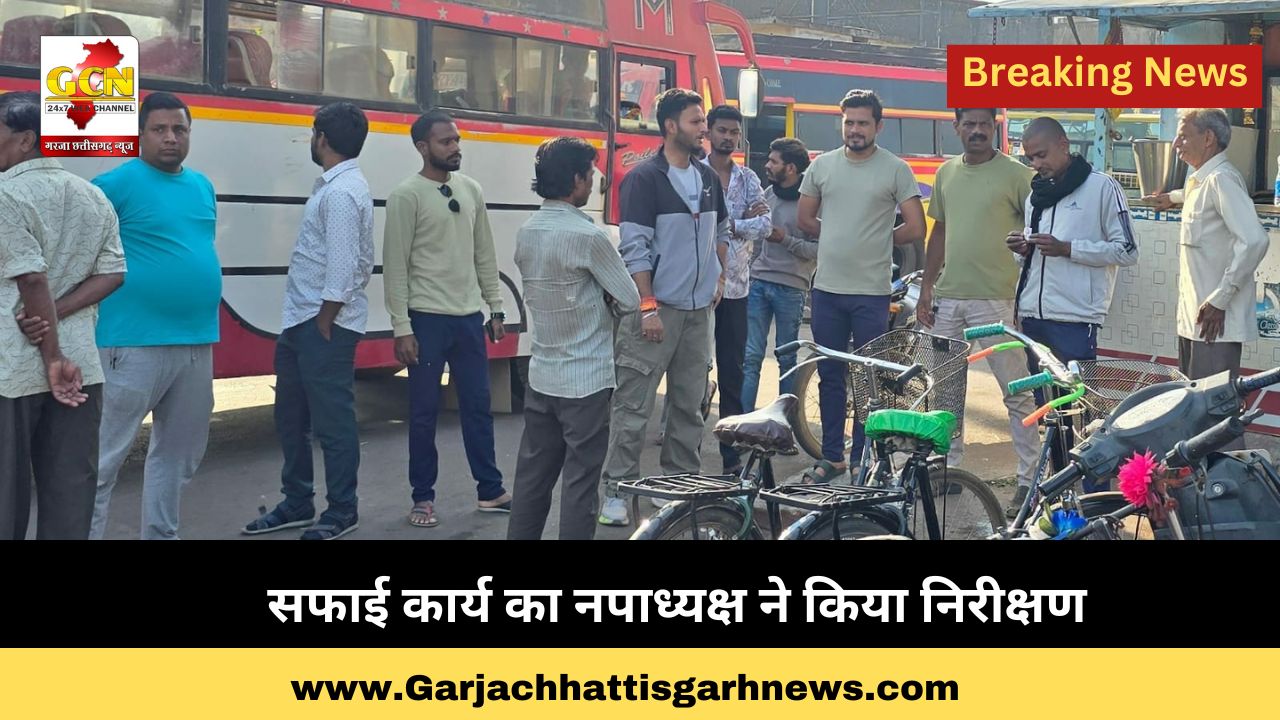  सफाई कार्य का नपाध्यक्ष ने किया निरीक्षण