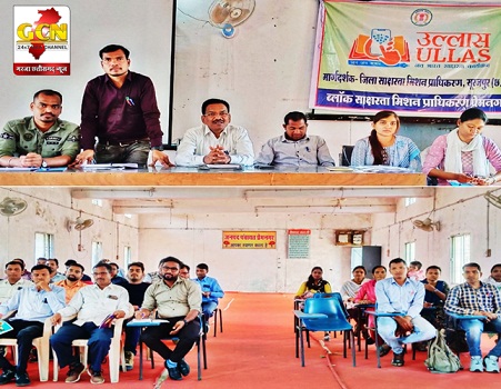 प्रेमनगर में असाक्षरों को साक्षर बनाने प्रशिक्षण का आयोजन